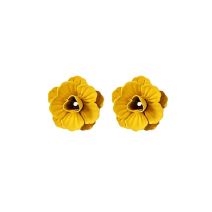🌸 Aros Florales de Hierro – Estilo Dulce y Colorido