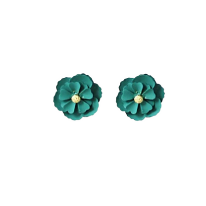 🌸 Aros Florales de Hierro – Estilo Dulce y Colorido