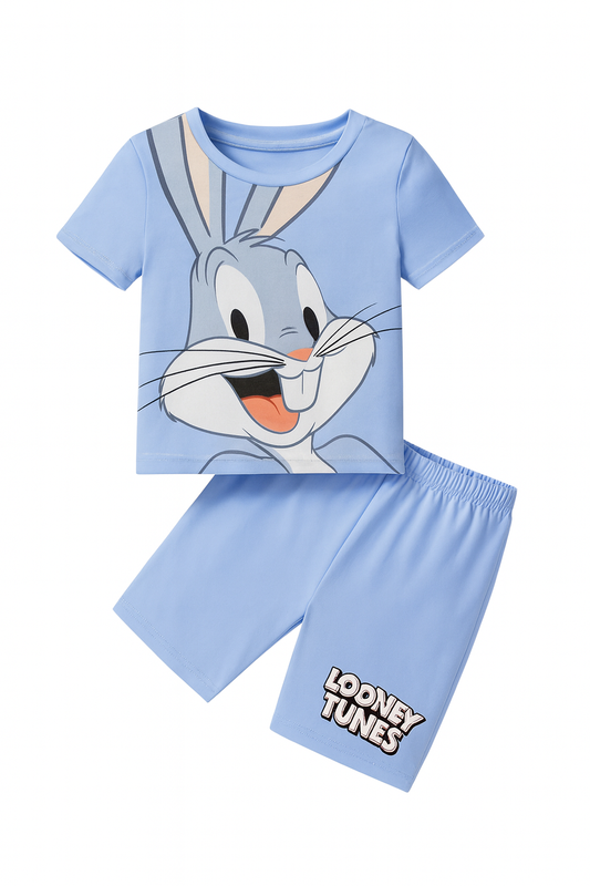 🐰 Conjunto Infantil – Bugs Bunny x Looney Tune