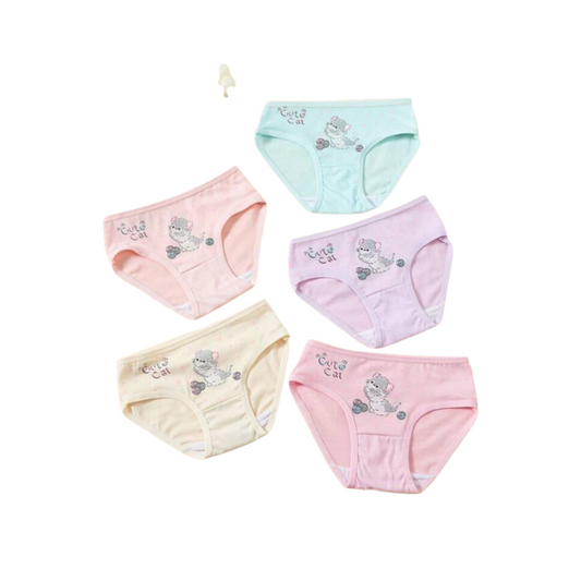 Bragas Infantiles de Algodón con Diseños Divertidos
