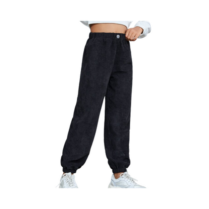 Pantalón Casual Talle Alto - Negro