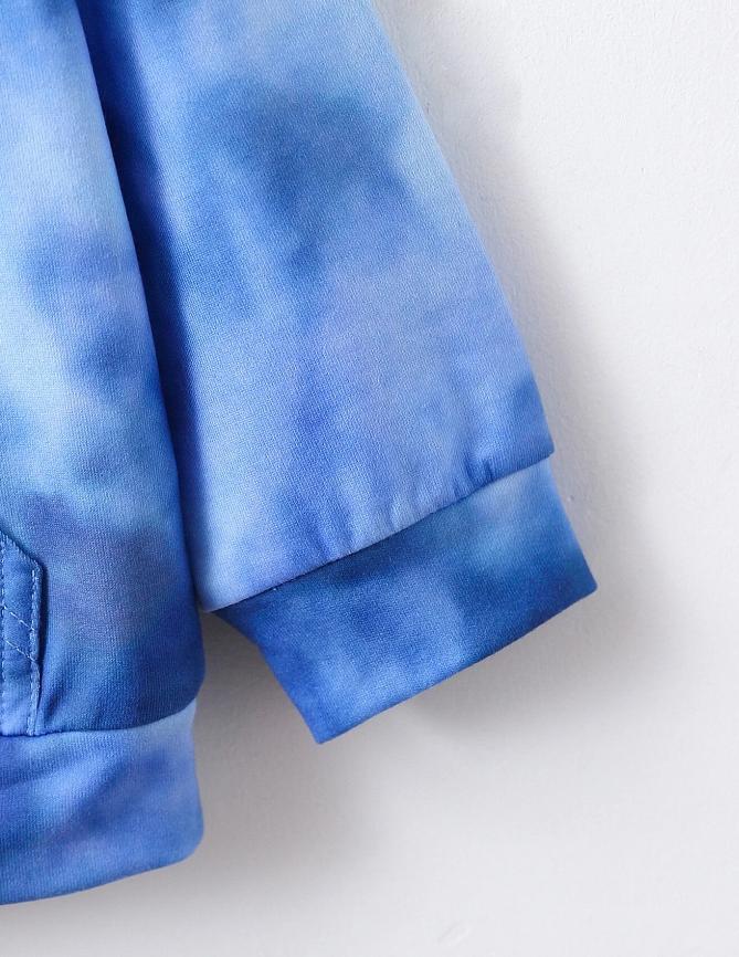 Sudadera Azul Tie-Dye para Niños