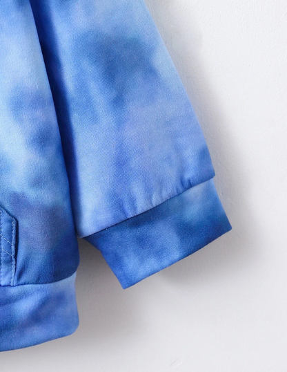 Sudadera Azul Tie-Dye para Niños