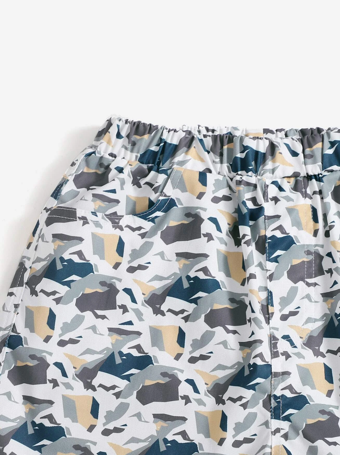 Short de Camuflaje Casual para Niños