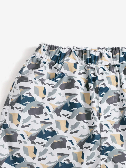 Short de Camuflaje Casual para Niños