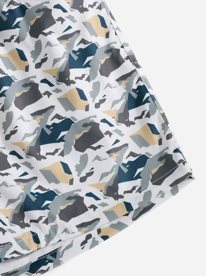 Short de Camuflaje Casual para Niños