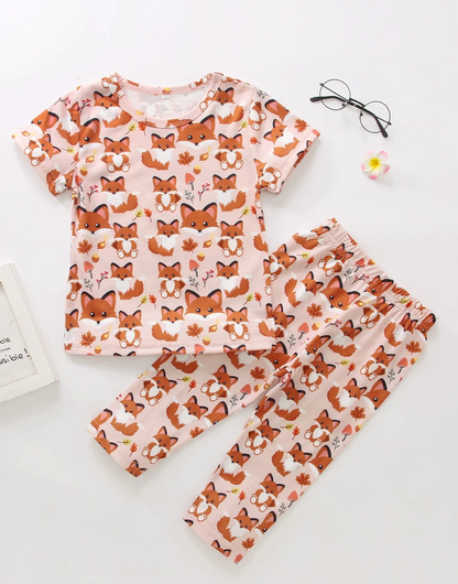 Conjunto con Estampado de Dibujos Animados
