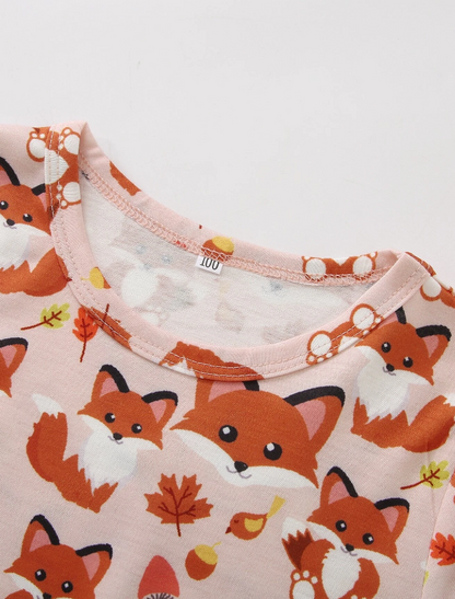 Conjunto con Estampado de Dibujos Animados