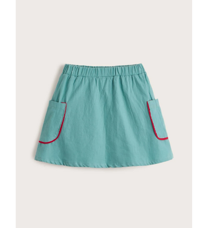 Falda Casual con Bolsillos para Niñas