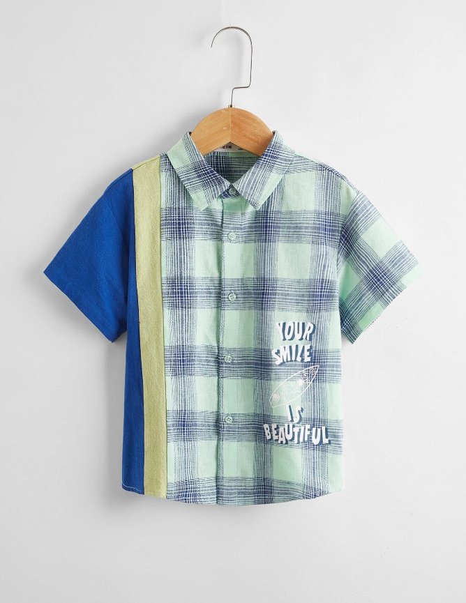 Camisa Casual Multicolor para Niños