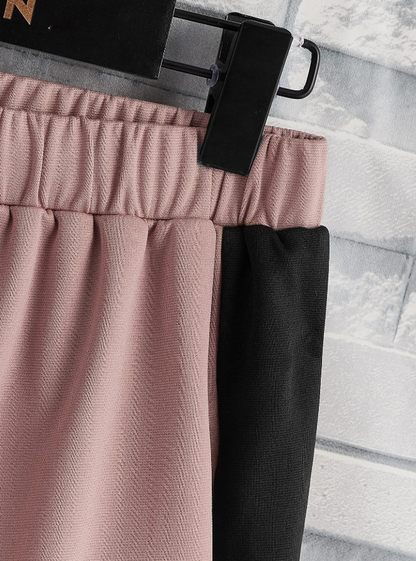 Conjunto de Sudadera y Pantalón Deportivo en Rosa Vieja