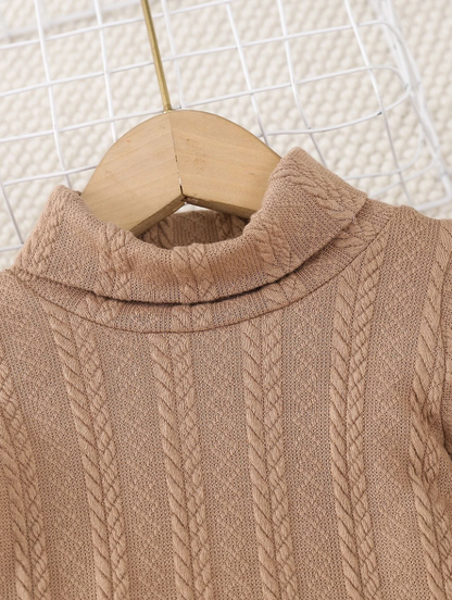 Conjunto de Sudadera y Pantalón con Cuello Cisne para Chicos