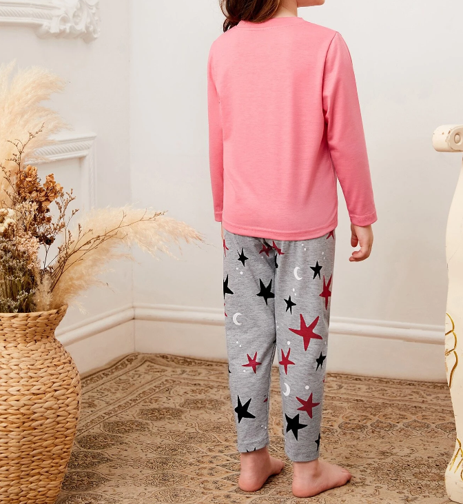 Conjunto Pijama Infantil de 2 Piezas