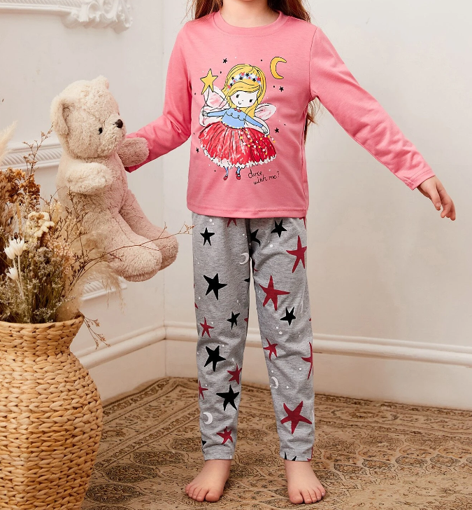 Conjunto Pijama Infantil de 2 Piezas