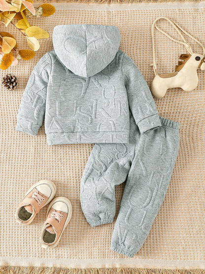 Conjunto de Chicos con Sudadera y Pantalones Deportivos