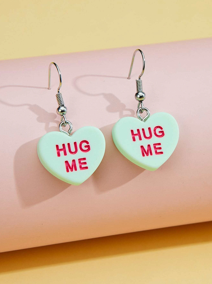 Pendientes en Forma de Corazón "Hug Me"