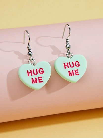 Pendientes en Forma de Corazón "Hug Me"