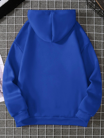 Sudadera Casual con Capucha y Estampado de Corazón