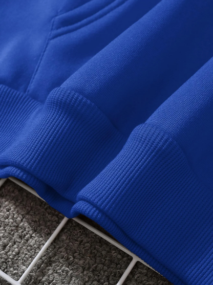 Sudadera Casual con Capucha y Estampado de Corazón