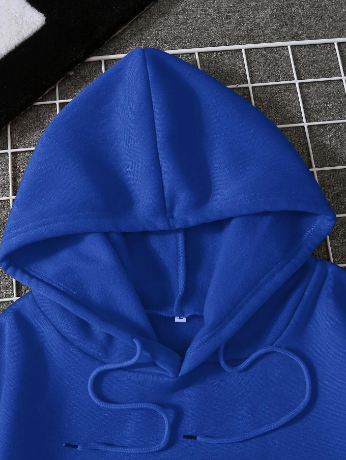 Sudadera Casual con Capucha y Estampado de Corazón