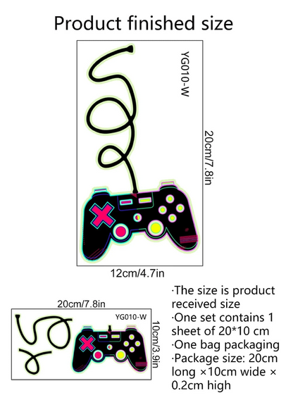 Adhesivo Decorativo "Mando de Videojuego"