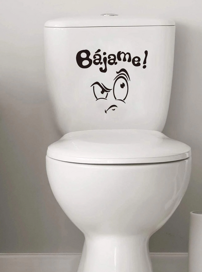 Pegatina Decorativa "Bájame"