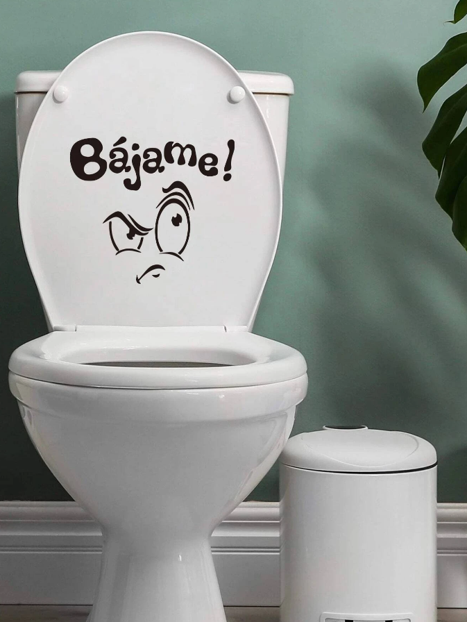 Pegatina Decorativa "Bájame"