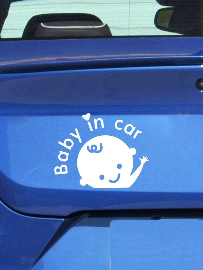 Pegatina de coche "Baby in Car"