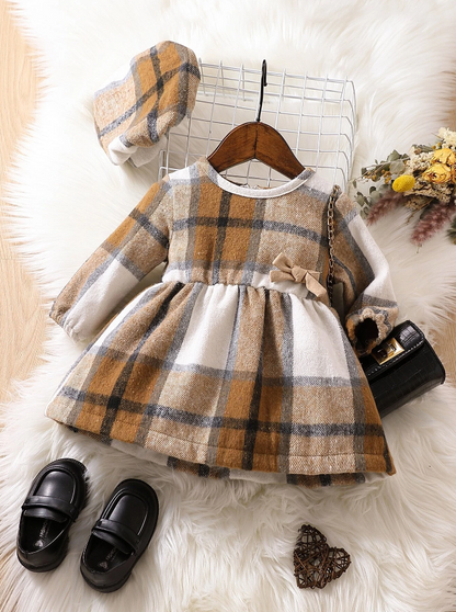 Vestido A Línea para Chicas - Multicolor