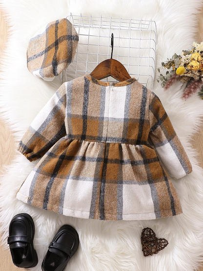 Vestido A Línea para Chicas - Multicolor