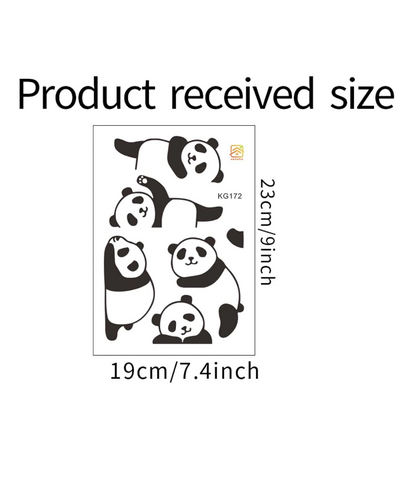 Adhesivo Decorativo "Pandas para Interruptores"
