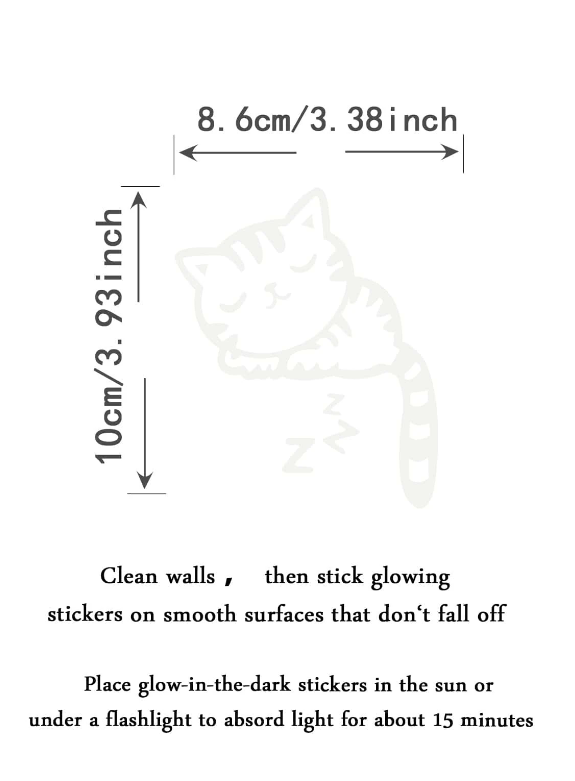 Adhesivo Decorativo "Gatito Dormilón para Interruptores"