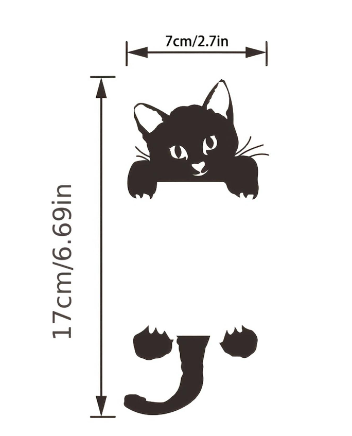 Adhesivo Decorativo "Gatito Curioso para Interruptor"