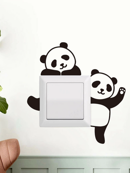 Adhesivo Decorativo "Osos Panda"