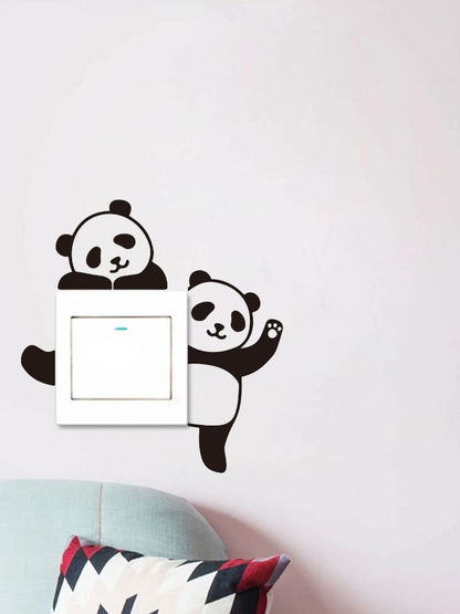 Adhesivo Decorativo "Osos Panda"
