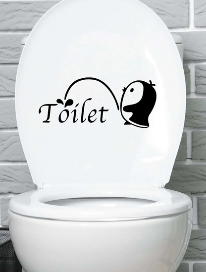 Adhesivo Decorativo para Tapa de Inodoro