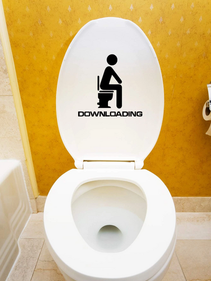 Adhesivo Decorativo "Downloading"