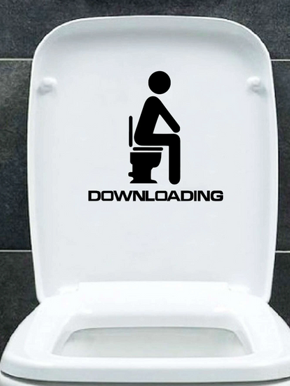 Adhesivo Decorativo "Downloading"