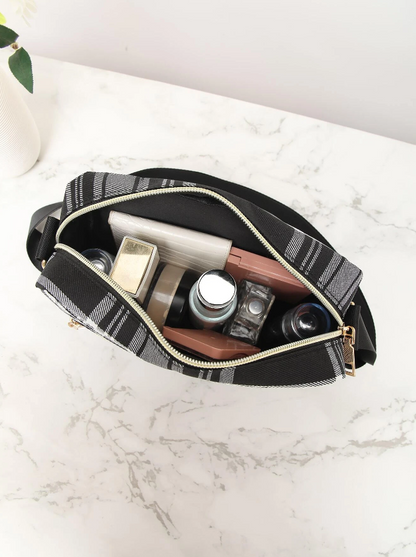 Bolso Cuadrado Estilo Preppy
