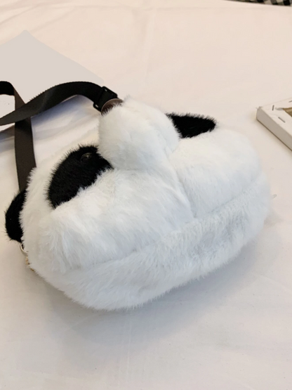 Bolso Mini de Panda Estilo Preppy