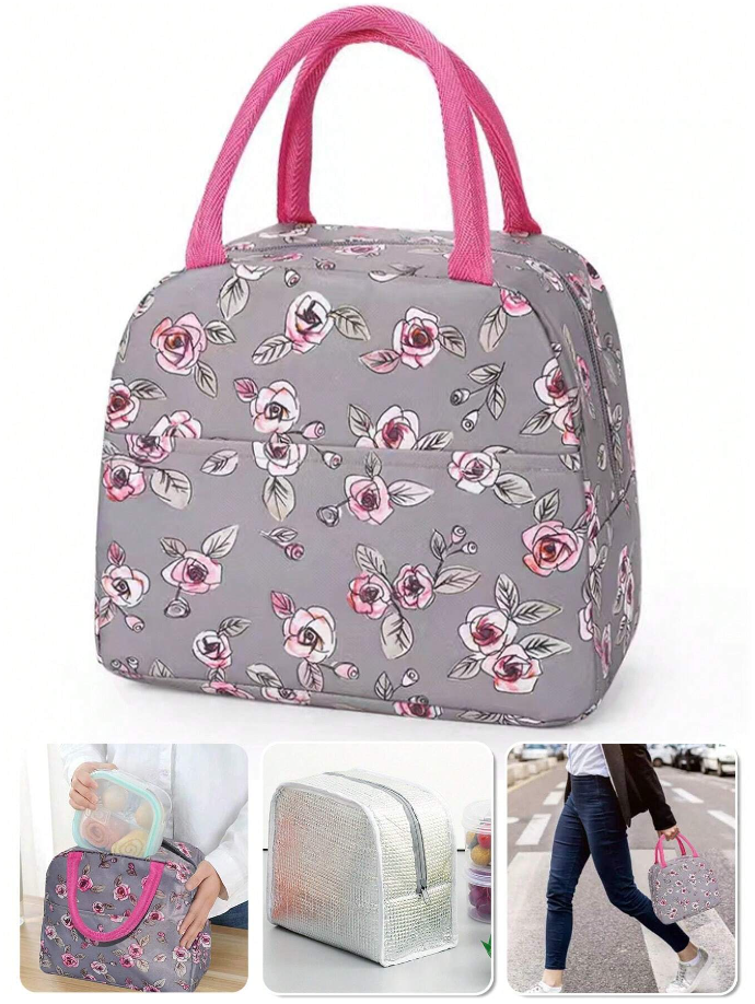 Bolsa Multifuncional Negra con Estilo Minimalista