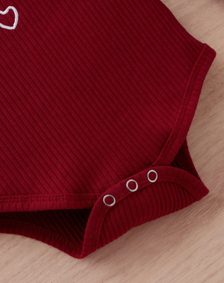 Set de 3 Piezas para Bebé - Body, Pantalón y Diadema
