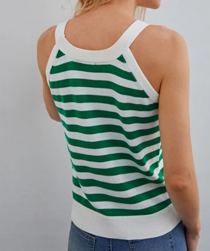 Top Casual a Rayas Multicolor
