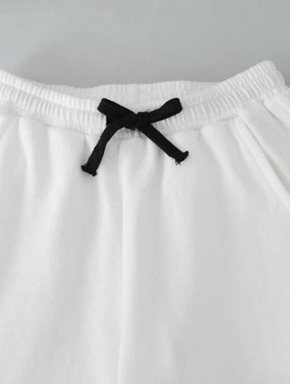 Jogger Casual de Algodón - Blanco