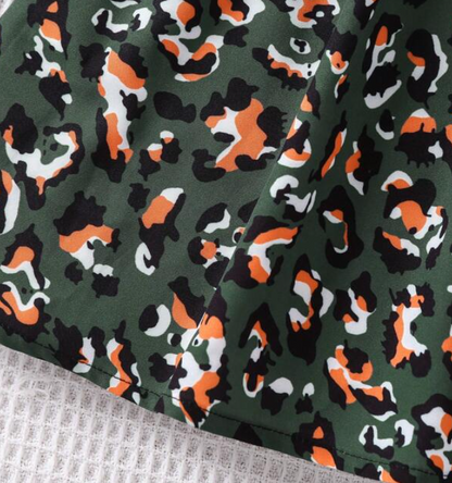 Vestido Bohemio Infantil con Estampado Integral