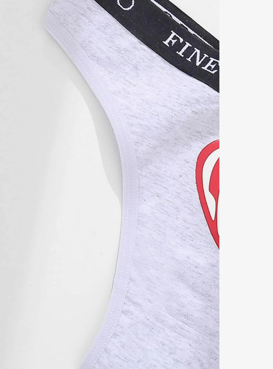 Tanga Gris Claro con Estilo Casual y Cómodo