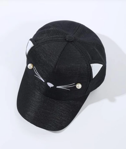 Gorra con Diseño de Gato