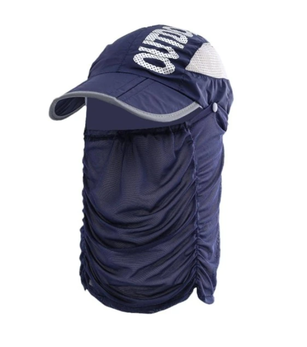 Gorra con Protección Facial