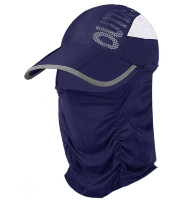 Gorra con Protección Facial