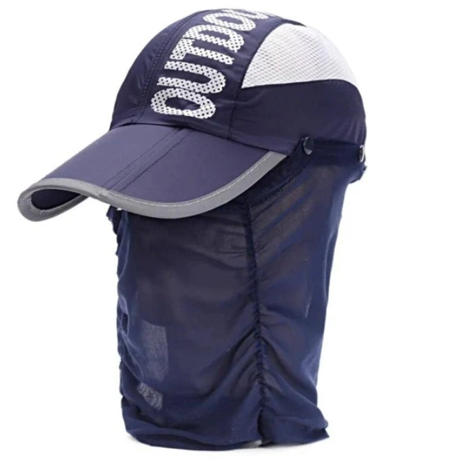 Gorra con Protección Facial